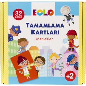 Eolo Tamamlama Kartları Meslekler Kitabı