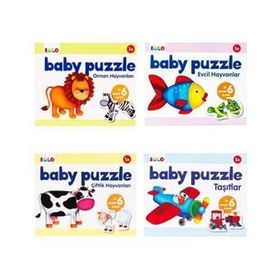 Eolo Yayınları +1 Yaş 4'lü Baby Puzzle Seti