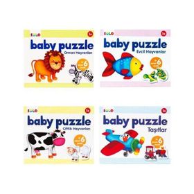 Eolo Yayınları +1 Yaş 4'lü Baby Puzzle Seti