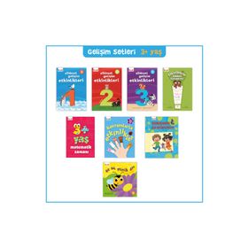 Eolo Yayınları Seviye 3 +5 Yaş Zihinsel Gelişim Etkinlikleri