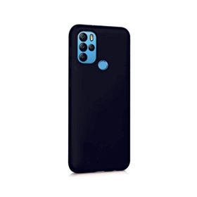 Eonaks General Mobile GM 21 Pro Kamera Korumalı Silikon Rubber Arka Kapak Siyah Kılıf