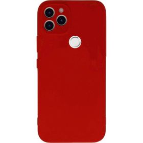 Eonaks General Mobile GM 22 Plus Kamera Korumalı Silikon Rubber Arka Kapak Kırmızı Kılıf
