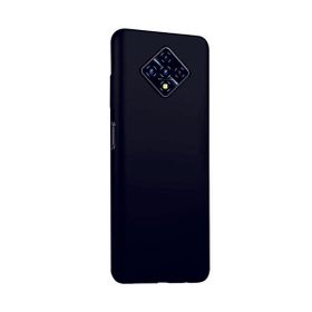 Eonaks Infinix Zero 8 Kamera Korumalı Silikon Rubber Arka Kapak Siyah Kılıf