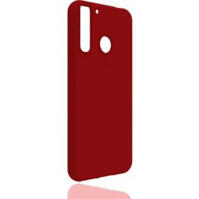 Eonaks Kamera Korumalı Silikon Rubber Arka Kapak Kırmızı Casper Via X20 Kılıf