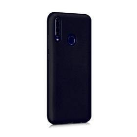 Eonaks Kamera Korumalı Silikon Rubber Arka Kapak Siyah General Mobile GM 10 Kılıf