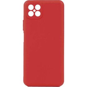 Eonaks Omix X600 Kamera Korumalı Silikon Rubber Arka Kapak Kırmızı Kılıf