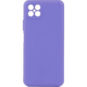 Eonaks Omix X600 Kamera Korumalı Silikon Rubber Arka Kapak Lila Kılıf