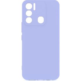 Eonaks Tecno Pova Neo Kamera Korumalı Silikon Rubber Arka Kapak Lila Kılıf