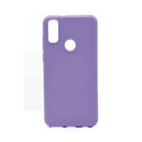 Eonaks Vestel Venus E5 Kamera Korumalı Silikon Rubber Arka Kapak Lila Kılıf