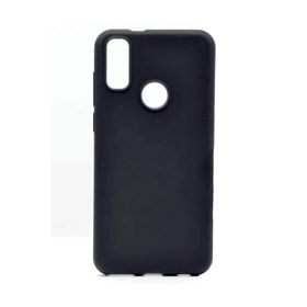 Eonaks Vestel Venus E5 Kamera Korumalı Silikon Rubber Arka Kapak Siyah Kılıf
