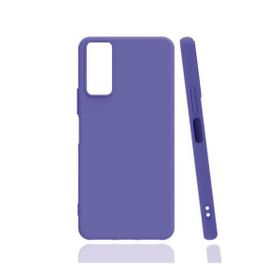 Eonaks Vivo Y51 Kamera Korumalı Silikon Rubber Arka Kapak Lila Kılıf