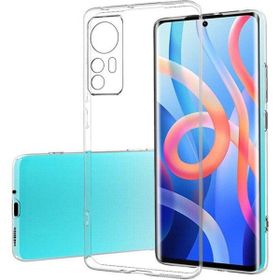 Eonaks Xiaomi 12 Lite Kamera Korumalı Silikon Rubber Arka Kapak Şeffaf Kılıf
