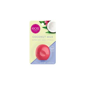 Eos Coconut Milk Super Soft Shea 7 gr Hindistan Cevizi Sütü Dudak Balsamı