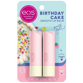Eos Lip Balm Birthday Cake 2x4 gr Dudak Balsamı