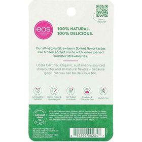 Eos Strawberry Sorbet 7 gr Lip Balm