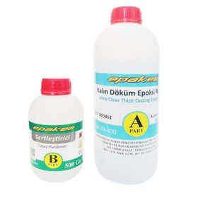 Epakem Kalın Döküm 1000+500 gr Epoksi Reçine
