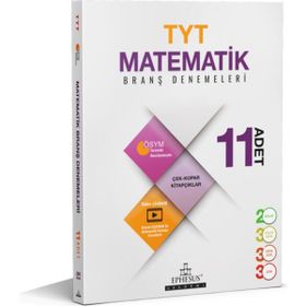 Ephesus Yayınları 2022 Matematik Branş Denemeleri Detaylı Video Çözümlü