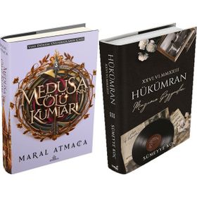 Ephesus Yayınları Hükümran 3 Ciltli ve Medusanın Ölü Kumları 3 Ciltli - Maral Atmaca