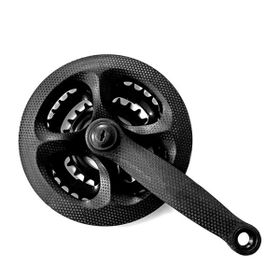 Epic Ayk-300 42x34x24T 170 mm Karbon Desenli Bisiklet Aynakol Seti