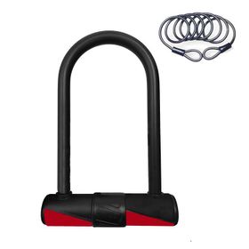 Epic Uvy U Bisiklet Kilidi ve 12x1800 mm Çelik Halat