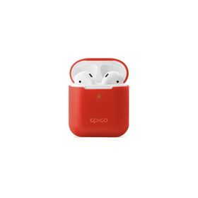 Epico AirPods 2. Nesil Kırmızı Silikon Kılıf