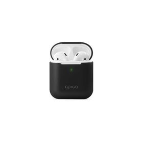 Epico AirPods 2. Nesil Siyah Silikon Kılıf