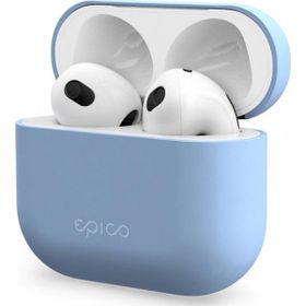 Epico AirPods 3. Nesil Açık Mavi Silikon Kılıf