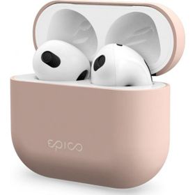 Epico AirPods 3. Nesil Açık Pembe Silikon Kılıf
