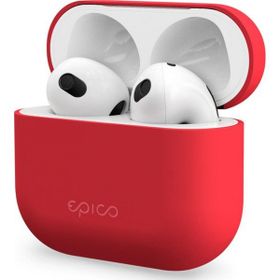 Epico AirPods 3. Nesil Kırmızı Silikon Kılıf