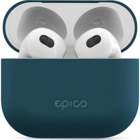 Epico AirPods 3. Nesil Koyu Mavi Silikon Kılıf