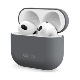 Epico AirPods 3. Nesil Toz Gri Silikon Kılıf