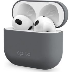 Epico AirPods 3. Nesil Toz Gri Silikon Kılıf