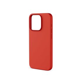 Epico iPhone 14 Plus Koyu Kırmızı Silikon Manyetik MagSafe Uyumlu Kılıf