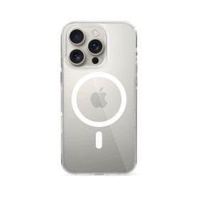 Epico Mag+ Hero iPhone 16 Pro Şeffaf Kılıf
