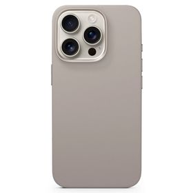 Epico Mag+ iPhone 16 Pro Max Silikon Titanyum Bej Kılıf