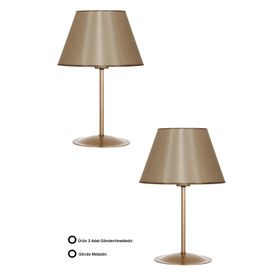 Epifanio TWO-004 Eskitme Mat Gold Metal Abajur