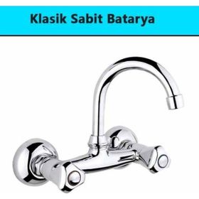 Epilons Klasik Sabit Banyo Mutfak Lavabo Batarya