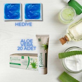 Epinafol Florürsüz Sensitive Aloe-Vera Özlü 20x90 gr Diş Macunu