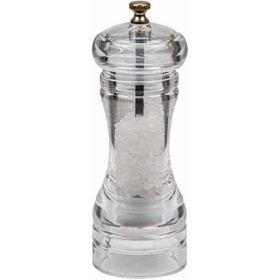 Epinox 13.5 cm Ahşap Akrilik Seramik Tuz Biber Değirmeni