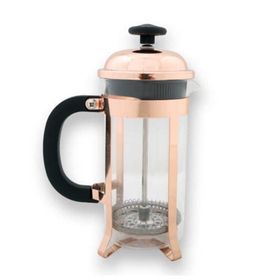 Epinox 350 ml DÜZ-350B Lüx Kırmızı Altın French Press