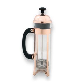 Epinox 350 ml DÜZ-350B Lüx Kırmızı Altın French Press