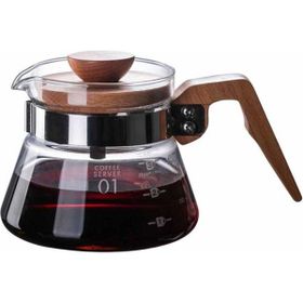 Epinox 400 ml Ahşap Saplı Kahve Sürahisi
