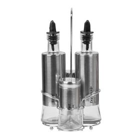 epinox 4'lü Set 300 ml Leylak Yağlık ve Sirkelik Cam Şişe