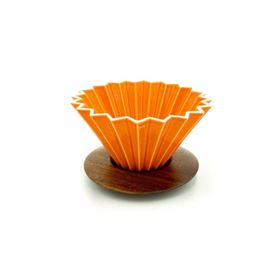 Epinox Ahşap Standlı Turuncu Dripper
