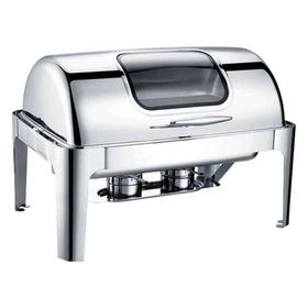 Epinox Camlı 9 lt Chafing Dish Roltop