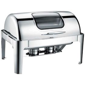 Epinox Camlı 9 lt Chafing Dish Roltop
