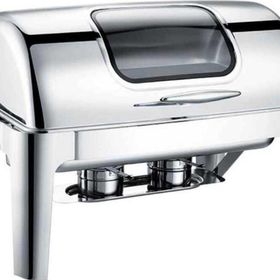Epinox Camlı 9 lt Chafing Dish Roltop