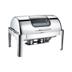 Epinox Camlı 9 lt Chafing Dish Roltop
