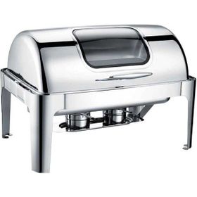Epinox Camlı 9 lt Chafing Dish Roltop
