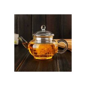 Epinox CD-250C 250 ML Süzgeçli Cam Demlik
